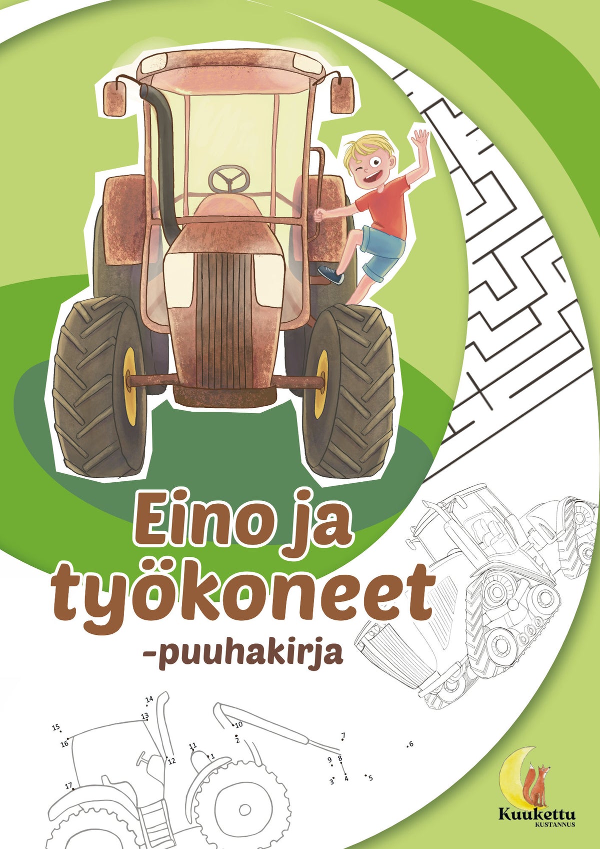 Eino ja työkoneet -puuhakirja