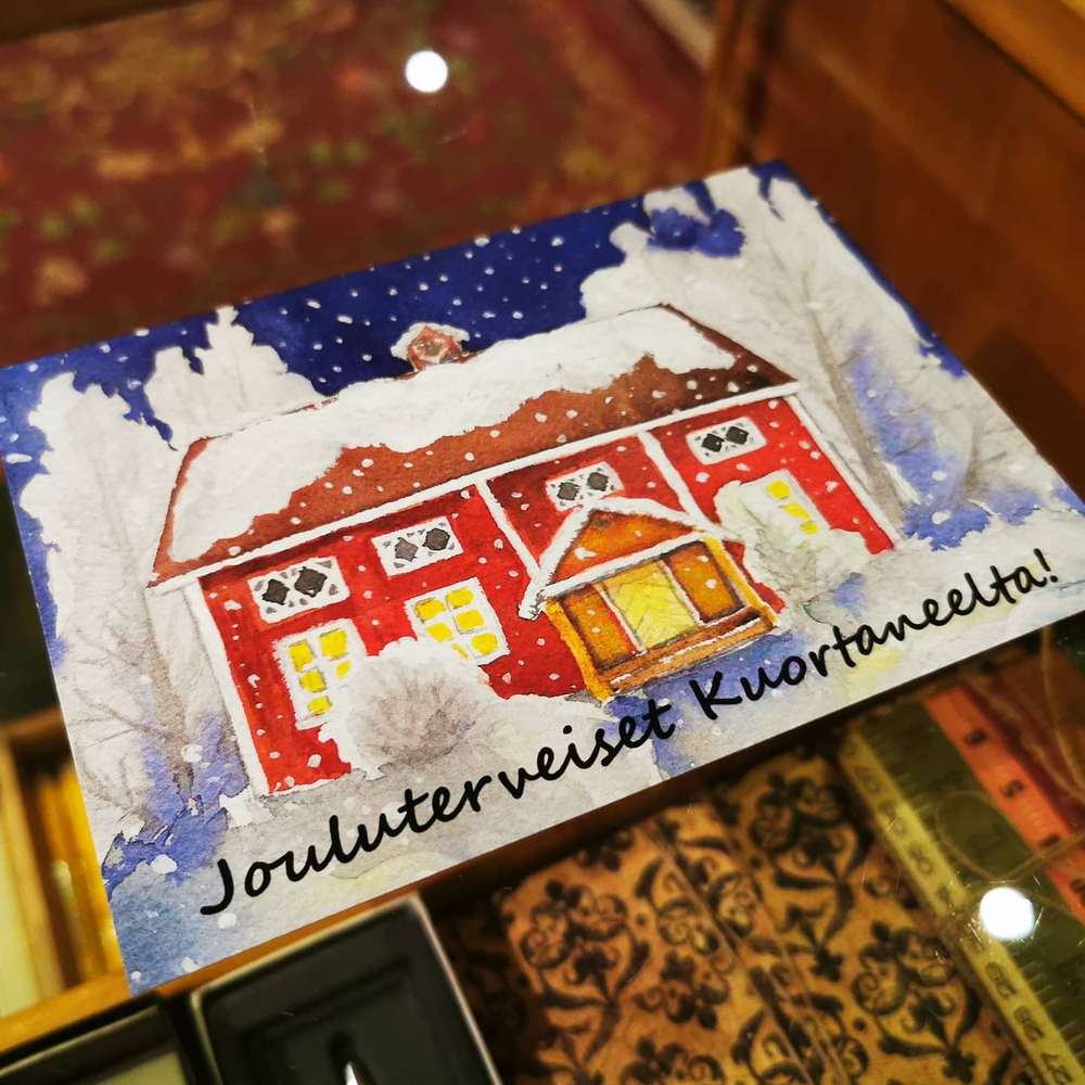 Jouluterveiset Kuortaneelta - postikortti